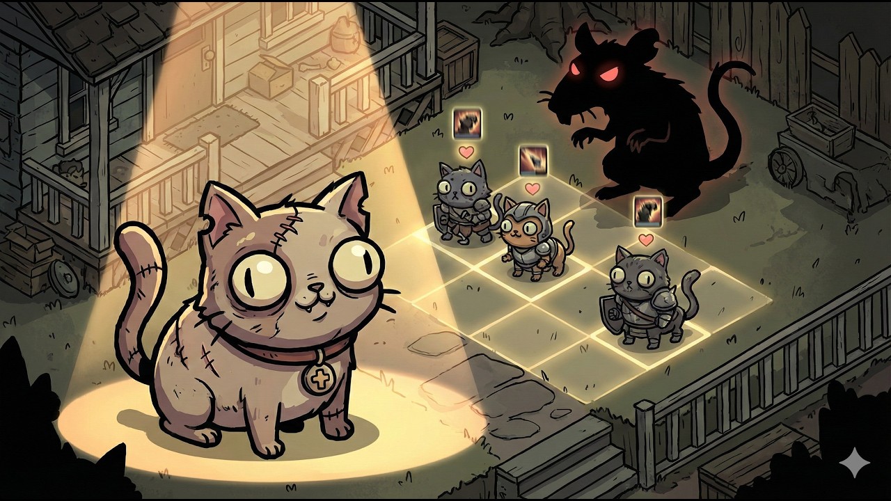Cat-breeding kaos i Mewgenics | Dansk gameplay | Tutorial and First Look