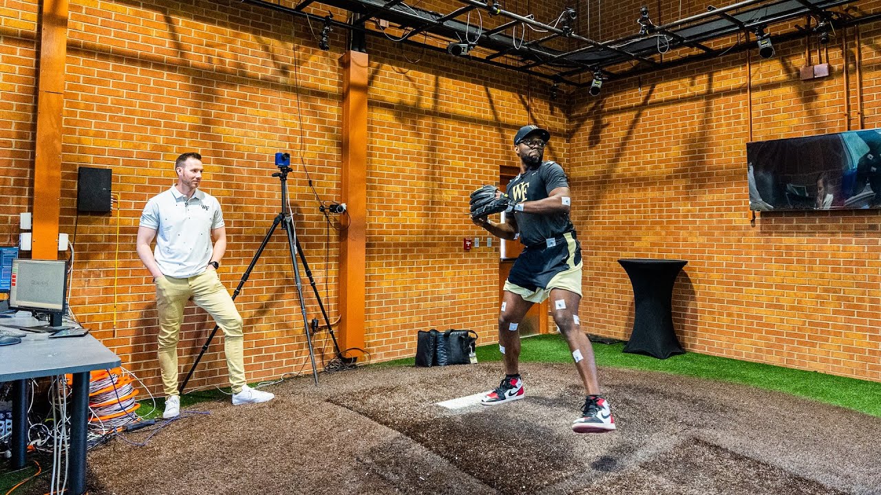Inside the WAKE FOREST BASEBALL PITCHING LAB: 