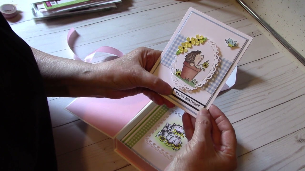 Saturday Morning Makes:  Gift Card Set Using Penny Black Critter Stamps #satmornmakes