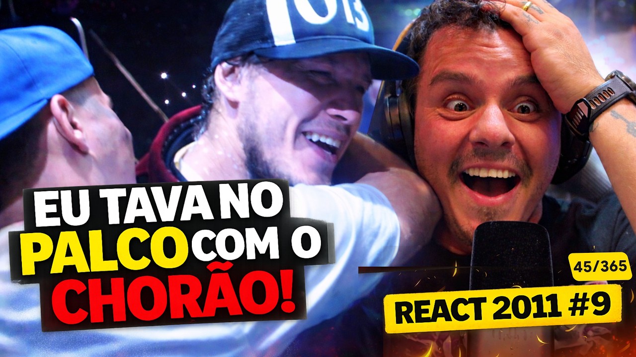 O CHORÃO ME CHAMOU NO PALCO! MOMENTO ÉPICO | REACT MMMV 2011 #9