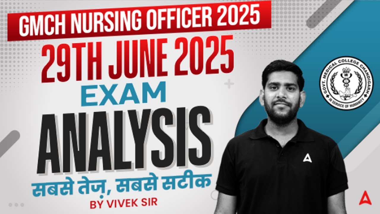 GMCH Nursing Officer 2025 Paper Solution 🔍 | Full Exam Analysis | GMCH 2025 Exam Analysis |Vivek Sir