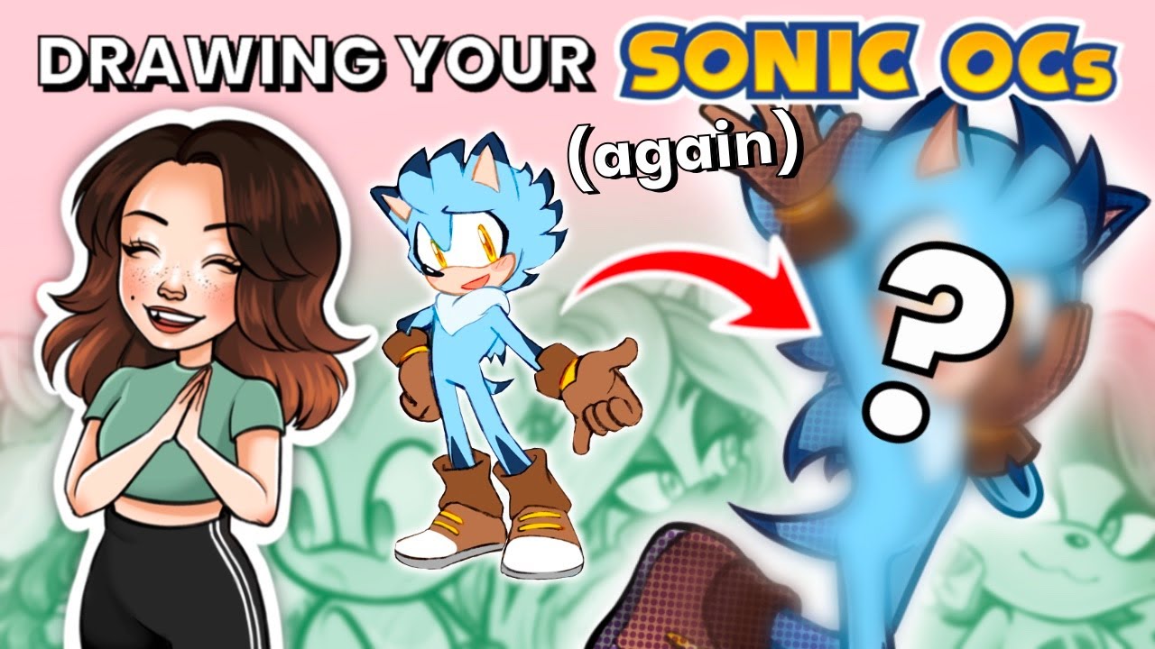 Drawing YOUR Sonic OCs ✨