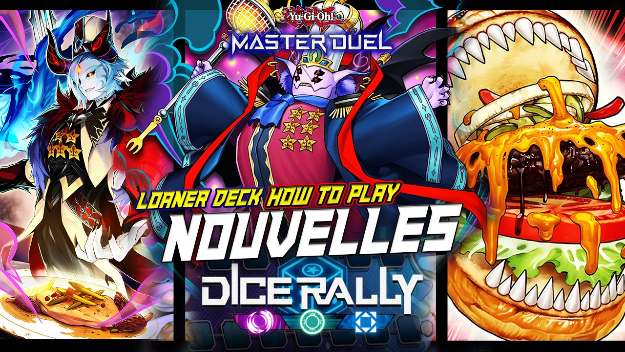 MASTER DUEL - HOW TO PLAY! LOANER DECK NOUVELLES - DICE RALLY: FUSION & SYNCHRO & LINK EVENT
