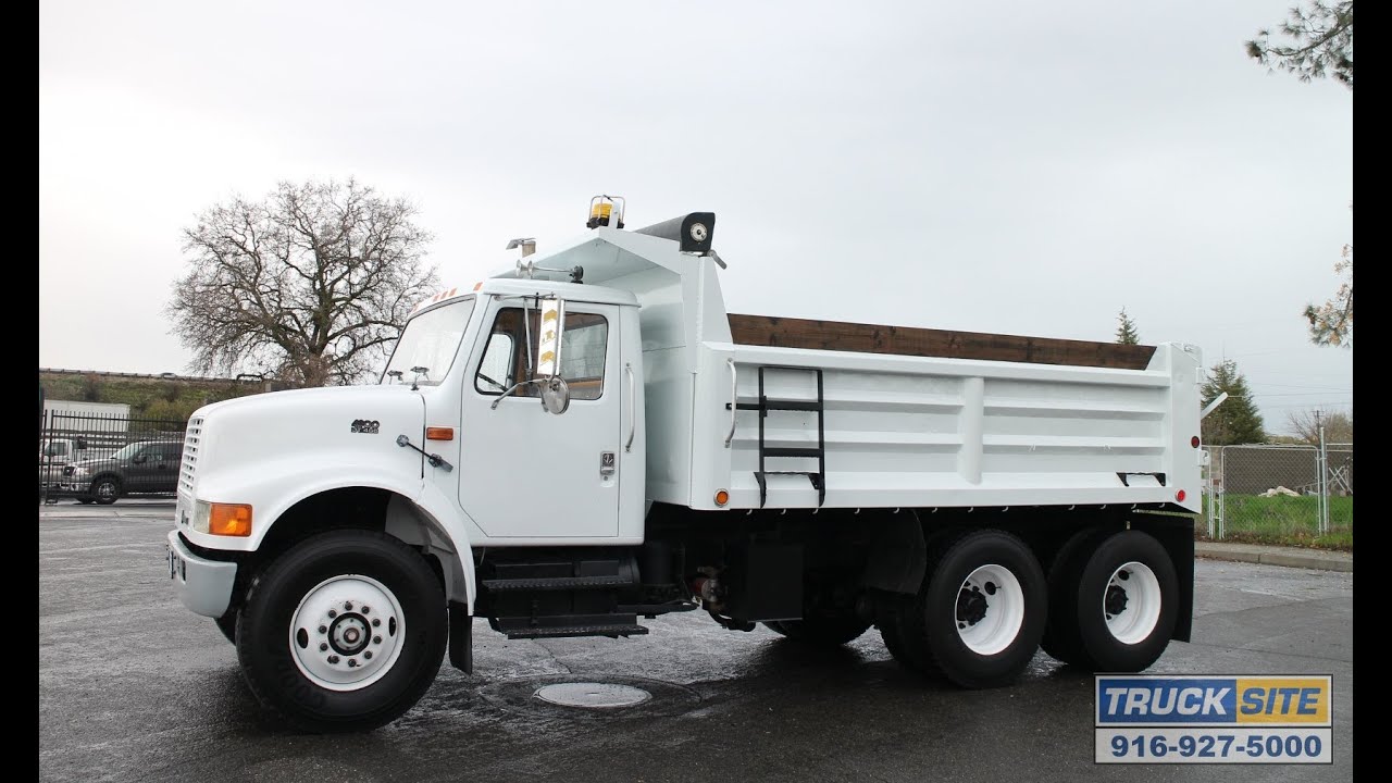 1997 International 4900 10-12 Yard Dump Truck for sale by Truck Site