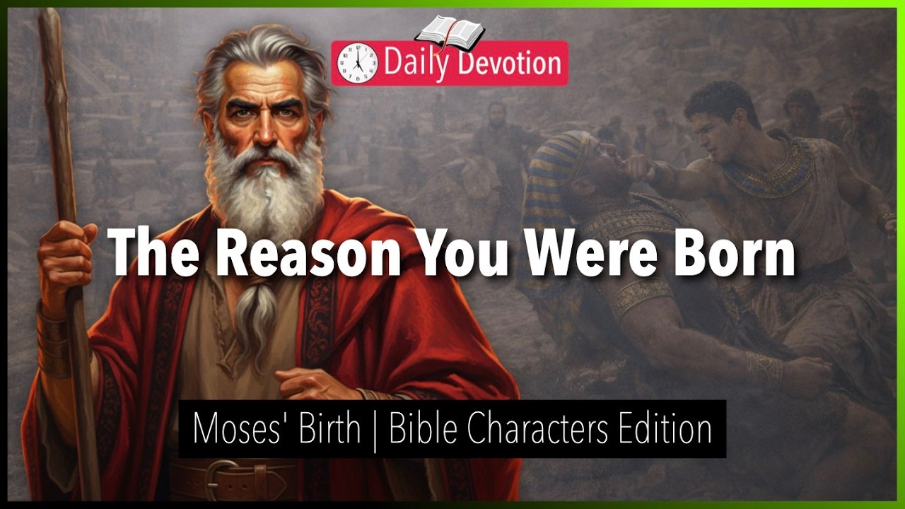 February 13: The Reason You Were Born - Moses' Birth - Exodus 2 - 365 Daily Devotions