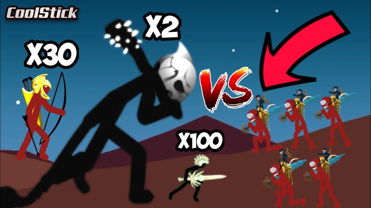 x5 Super Mini Kai Rider's Vs All Stick War Legacy Units | CoolStick