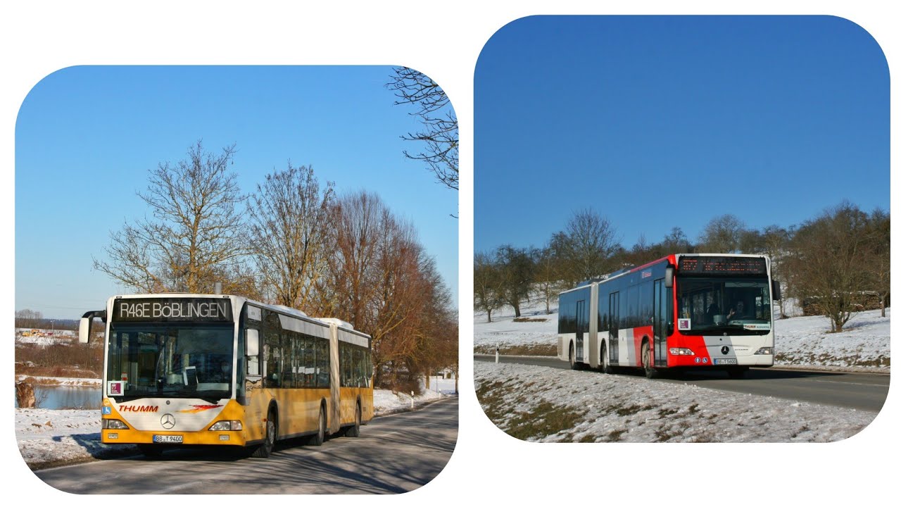 Mit Thumm durchs Schönbuchtal | ex-SSB Citaro G & ex-Rexer Facelift G