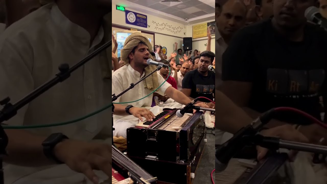 Jaya Jaya Radhe Madhava Dayite by HG Goloknath Prabhu | #radheradhe #kirtan #bahrain #iskcon