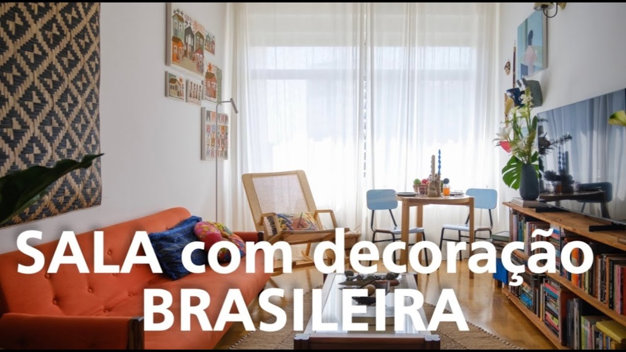Transforma&ccedil;&atilde;o nesta sala com muita CULTURA brasileira