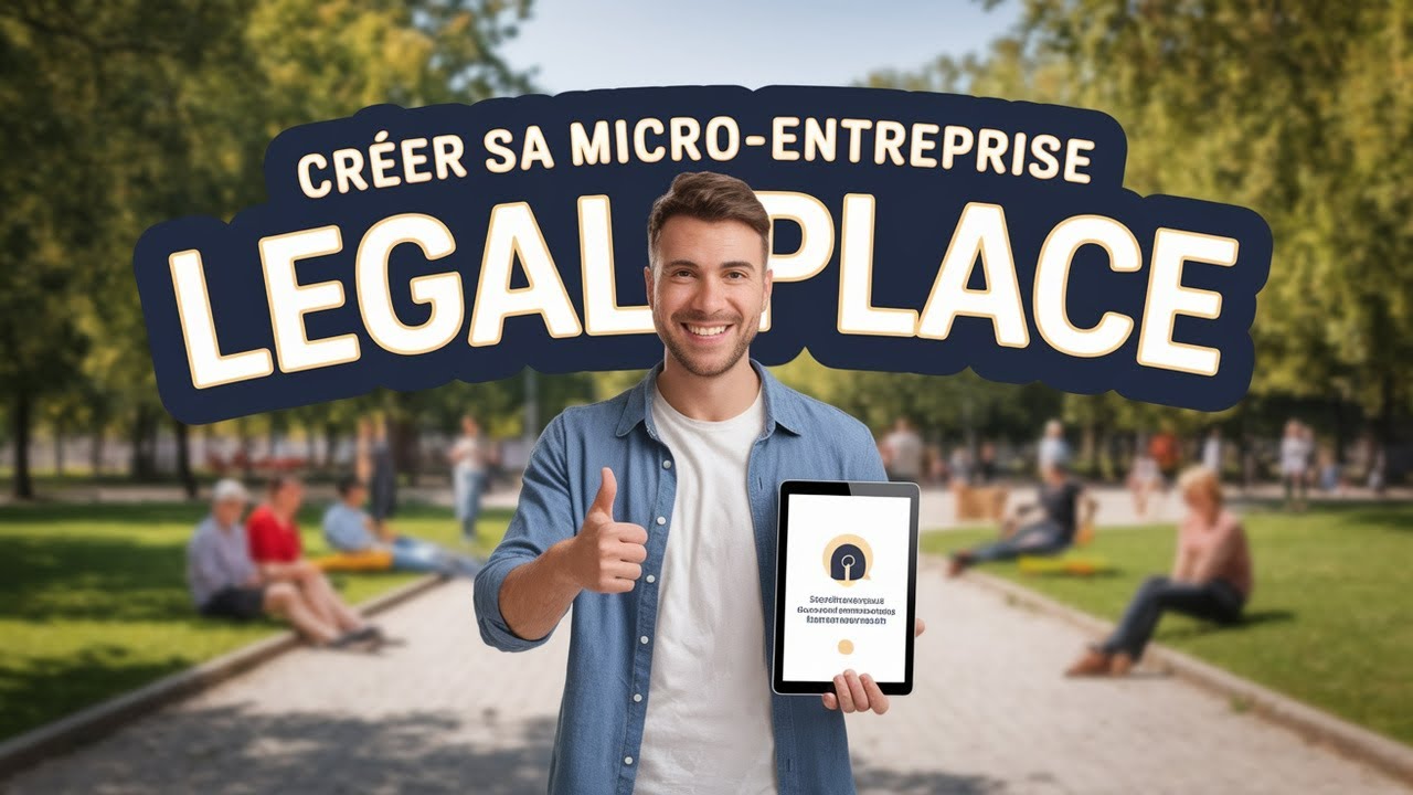 Créez votre micro-entreprise RAPIDEMENT avec le guide étape par étape de LegalPlace