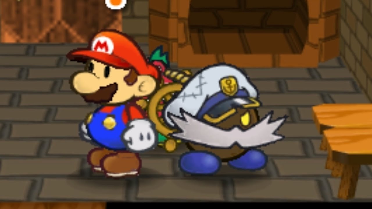 Paper Mario Thousand Year Door, часть 48 &mdash; Адмирал Боббери