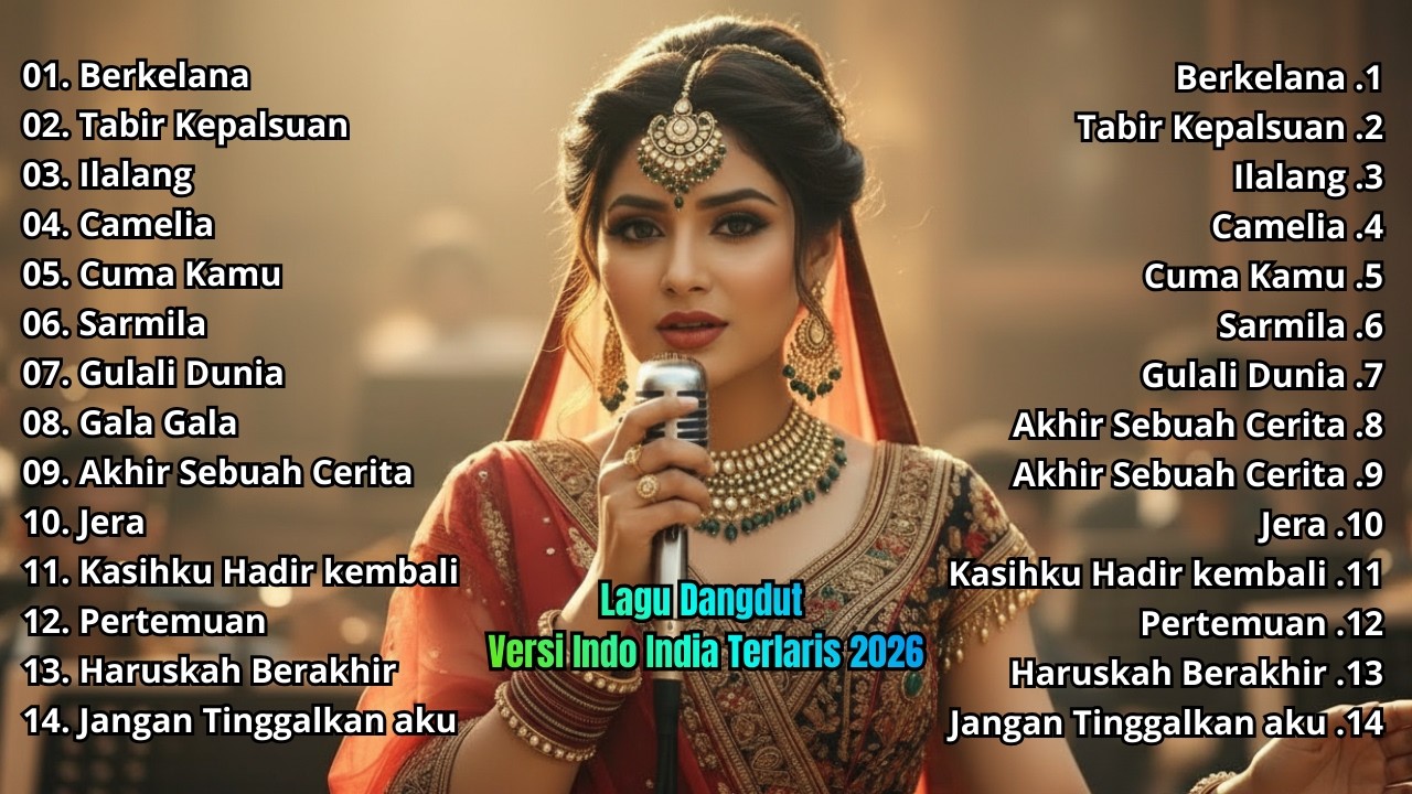 Lagu Dangdut Versi Indo India Terlaris 2026 - By Nada swara cover ai