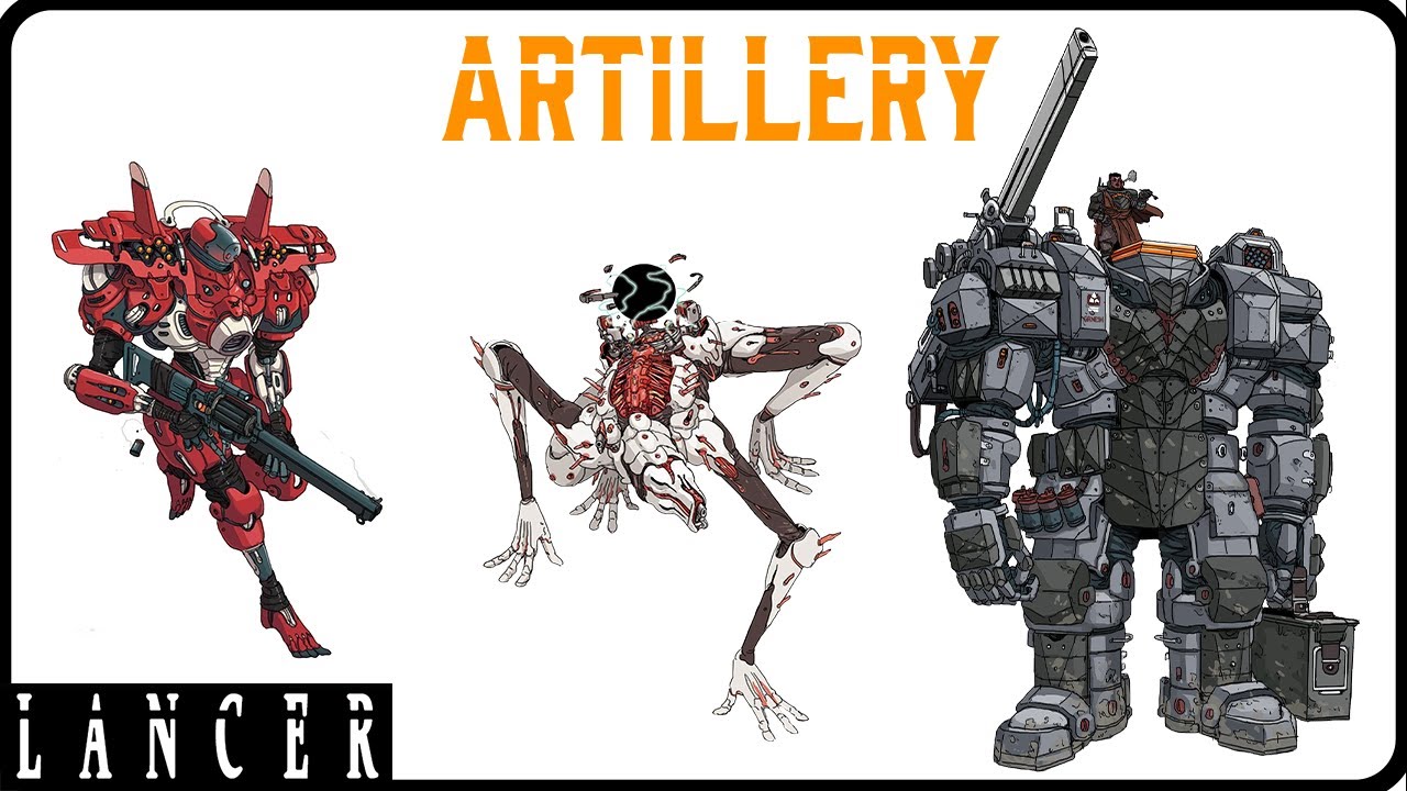 How to Play an Artillery Mech in Lancer RPG