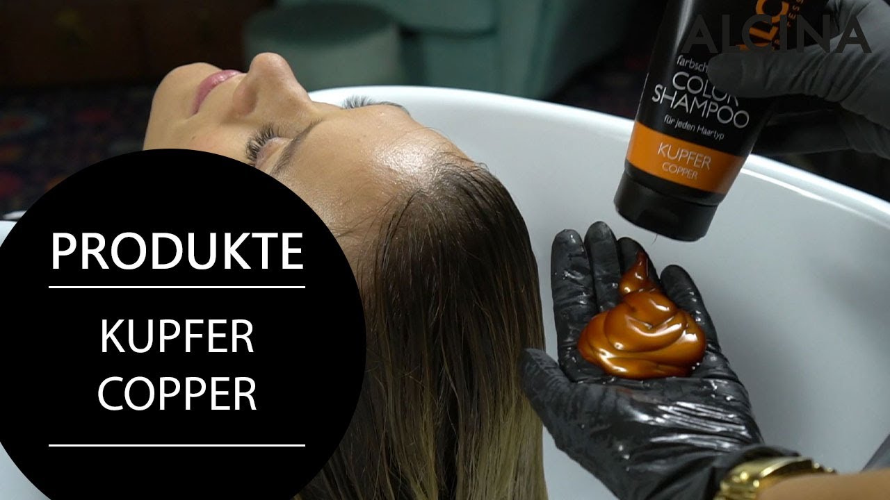 ALCINA Color Shampoo & Color Conditioning Shot Kupfer