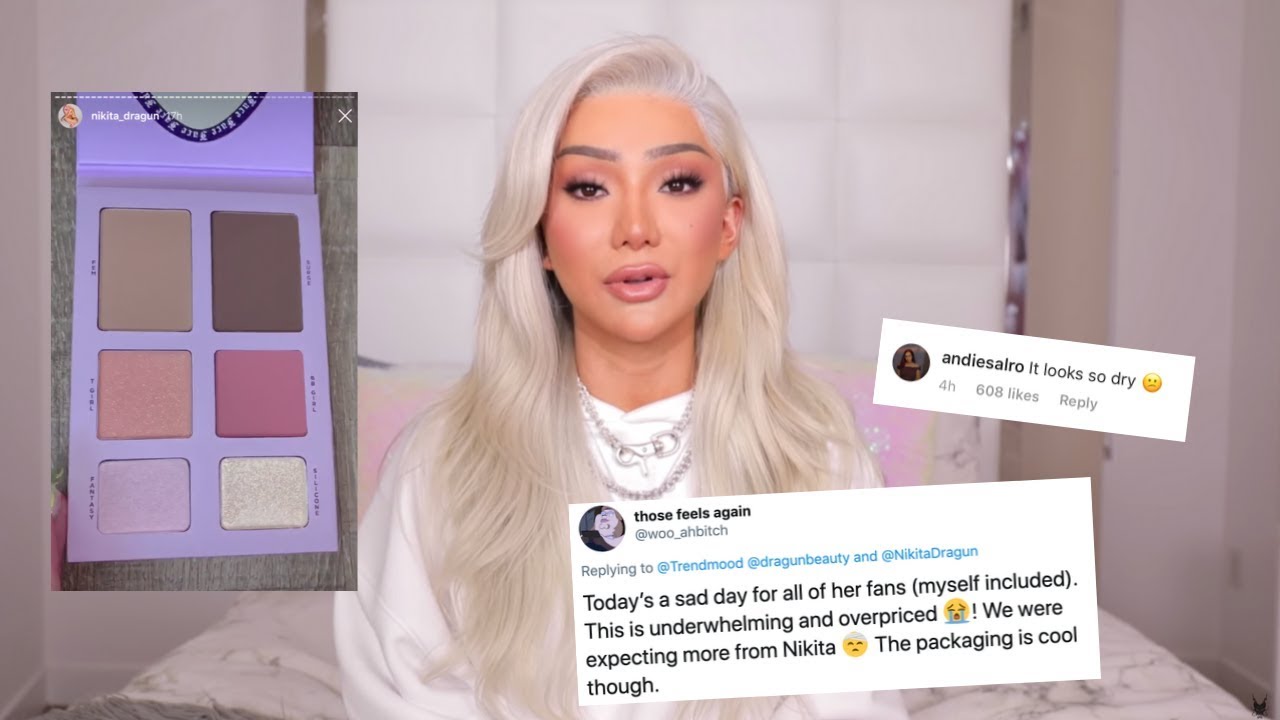 nikita dragun releases a new product and fans are DISSAPOINTED...