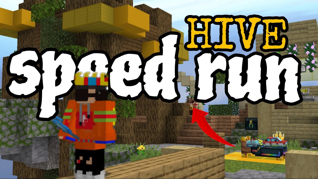 Speed run on hive bedwars 