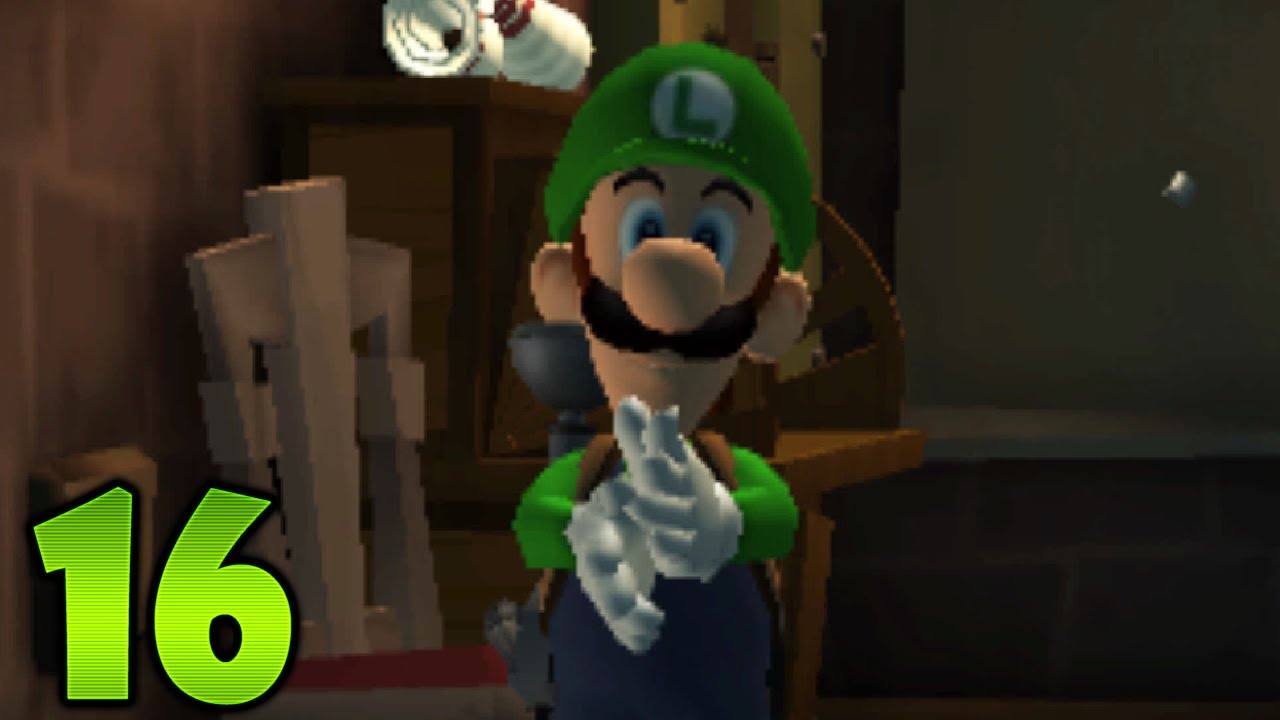 Luigi's Mansion: Dark Moon - Part 16 - Old Clockworks: C-1 A Timely Entrance