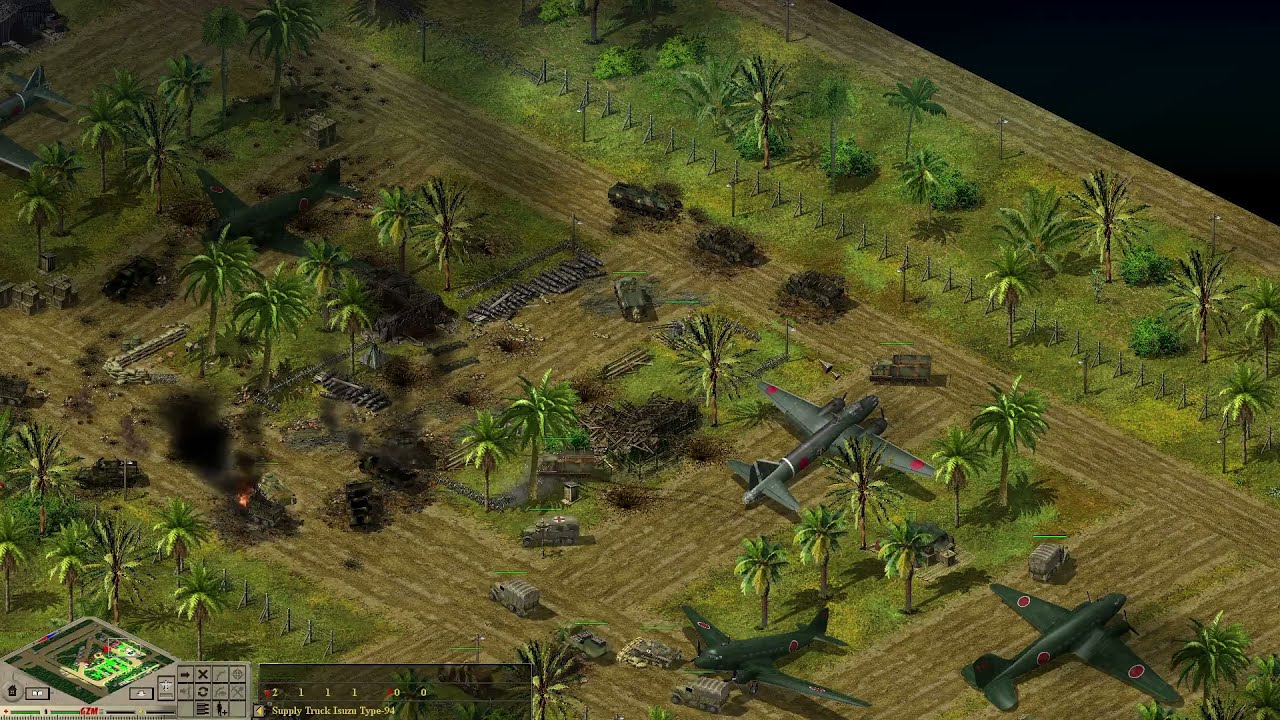 Blitzkrieg GZM 9.21 Mod - Japanese Campaign Philippines Mission 10 Aerodrome Biak, 1944