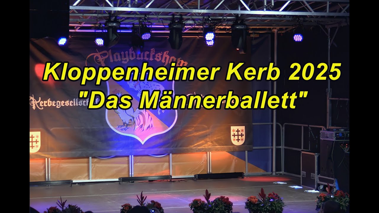 Kerb 2025 Männerballett