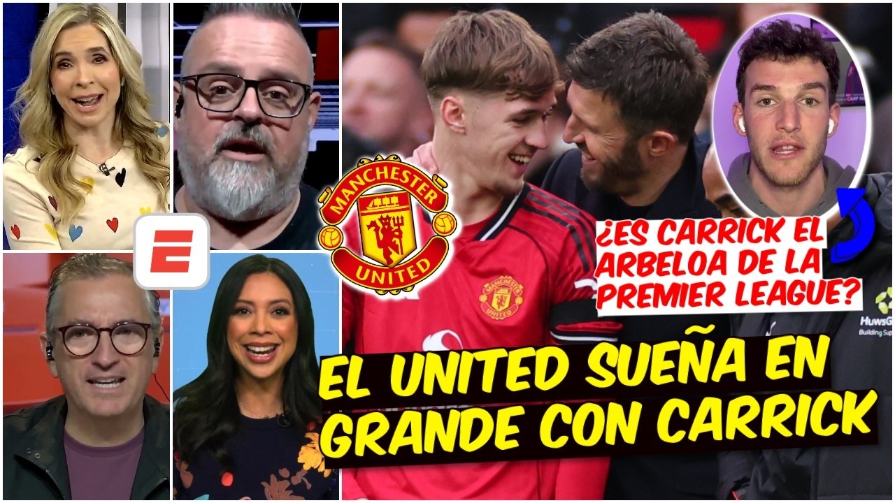 MANCHESTER UNITED ha RENACIDO bajo el mando de Carrick y ya SUEÑA con CHAMPIONS LEAGUE | Exclusivos