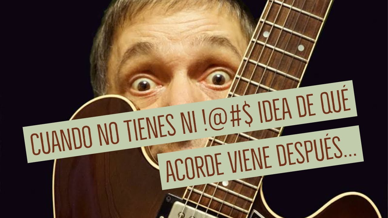 Qué acorde poner... ¡cuando no lo sabes!