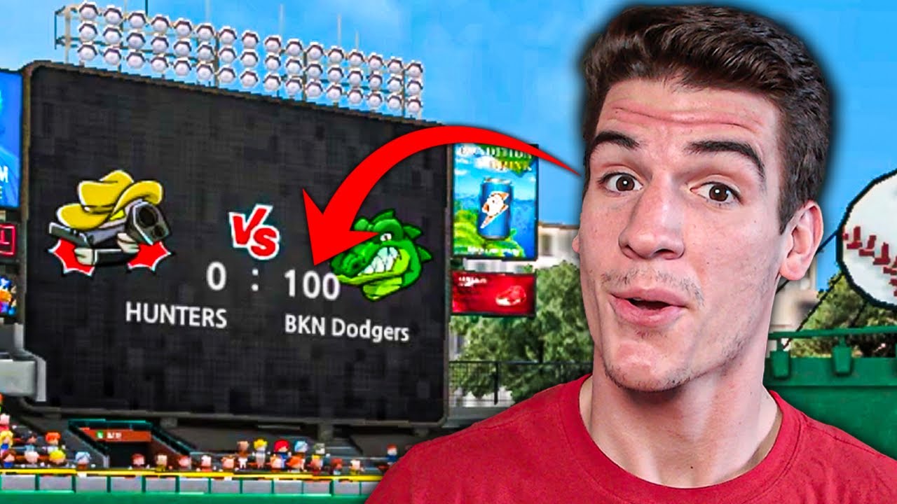 I Scored 100 RUNS in a SINGLE Game!