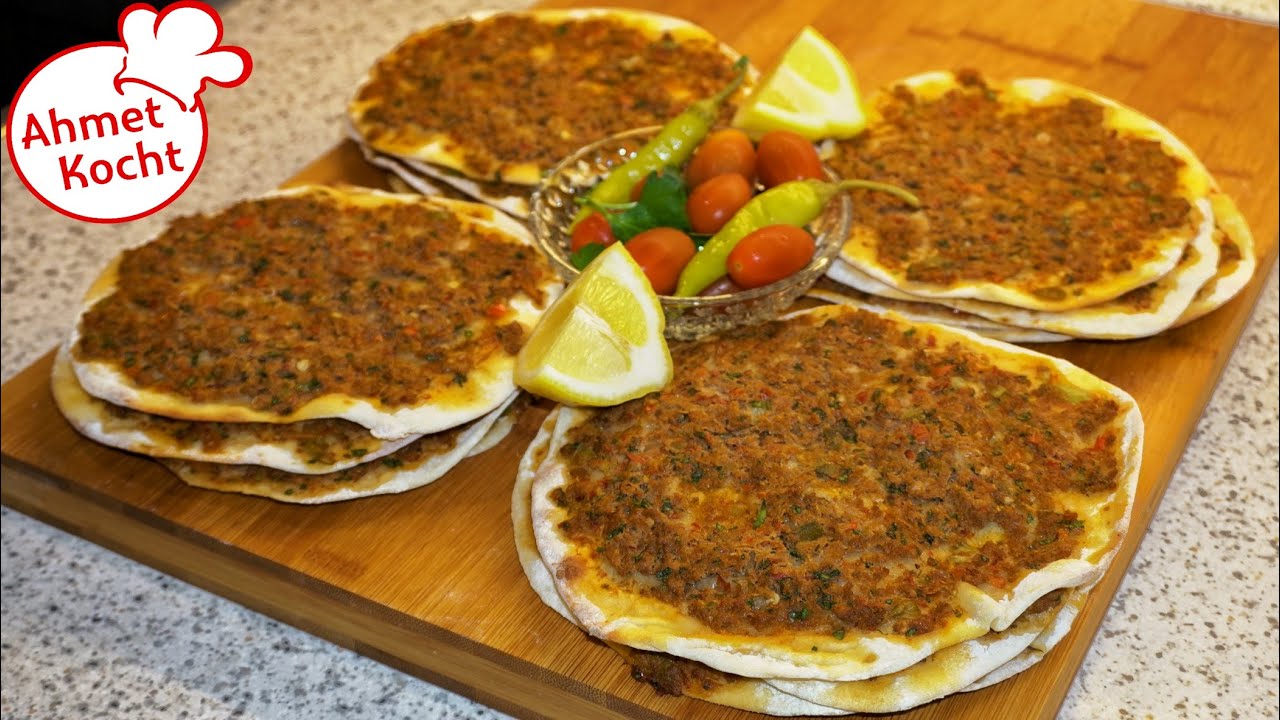Mini Lahmacun zu Ramadan | Ahmet Kocht | türkisch kochen | Folge 560