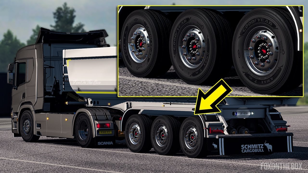 Abasstreppas Wheelpack For Ownership Trailers | Euro Truck Simulator 2 Mod