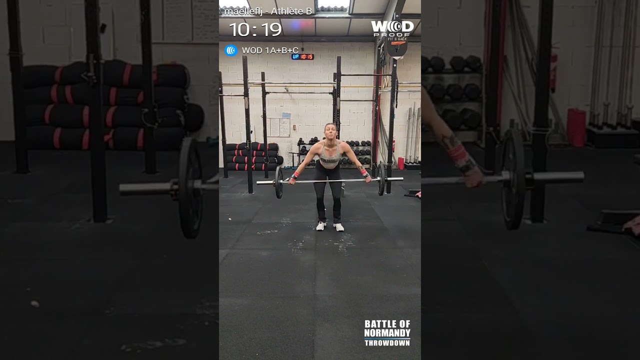 Battle of Normandy - Maëlle FLEJOU - Crossfit Strong Bear - Athlète B