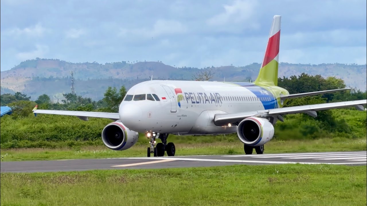 Landings & Takeoffs at Lombok Airport | Plane Spotting Highlights