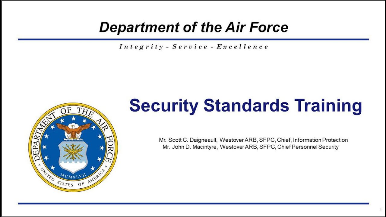 Westover Security Training Video