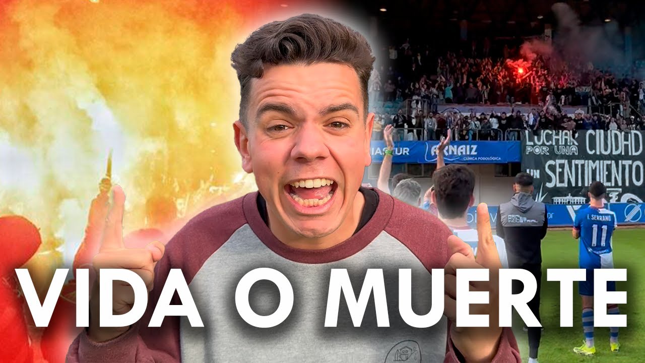 Fui a ver un PARTIDO A VIDA O MUERTE en ESPAÑA 😱🔥 Locura total!!