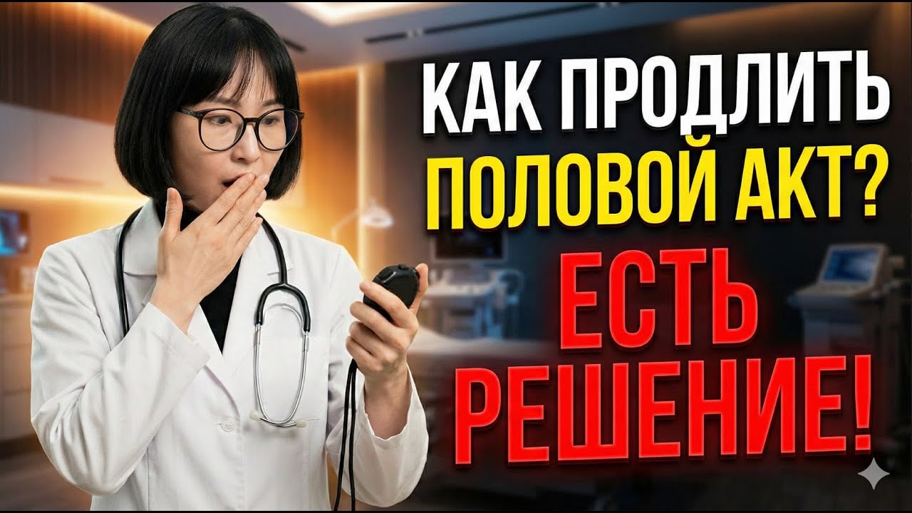 Как продлить ПОЛОВОЙ АКТ? 3 техники УРОЛОГА (работают В 80% случаев)