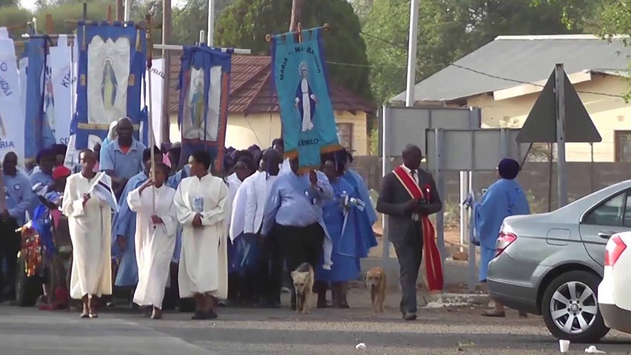 The Feast of Assumption of the Blessed Virgin Mary, 19 August 2016.ROSARY WALK