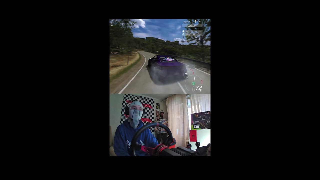 Покатушки на руле в Assetto Corsa! Стрит дрифт и просто вайбовые покатушки)