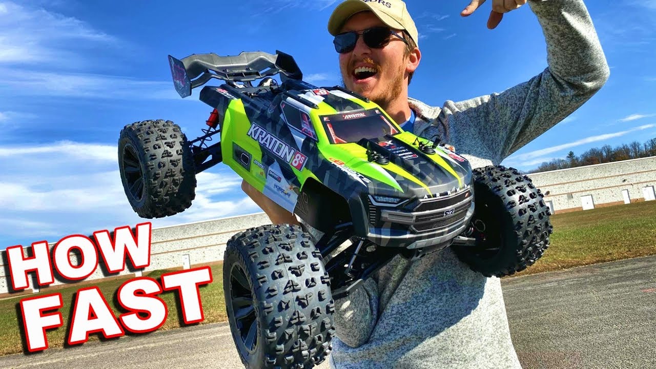 How Fast is the Arrma Kraton 8S RC Monster Truck? - TheRcSaylors