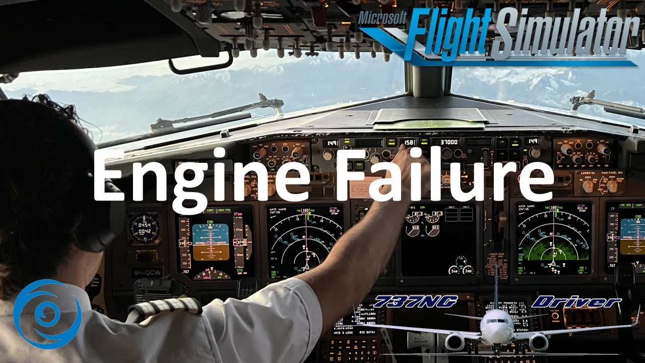 PMDG 737-700 Engine Failure after takeoff in Innsbruck | Real 737 Pilot and Air Traffic Controller