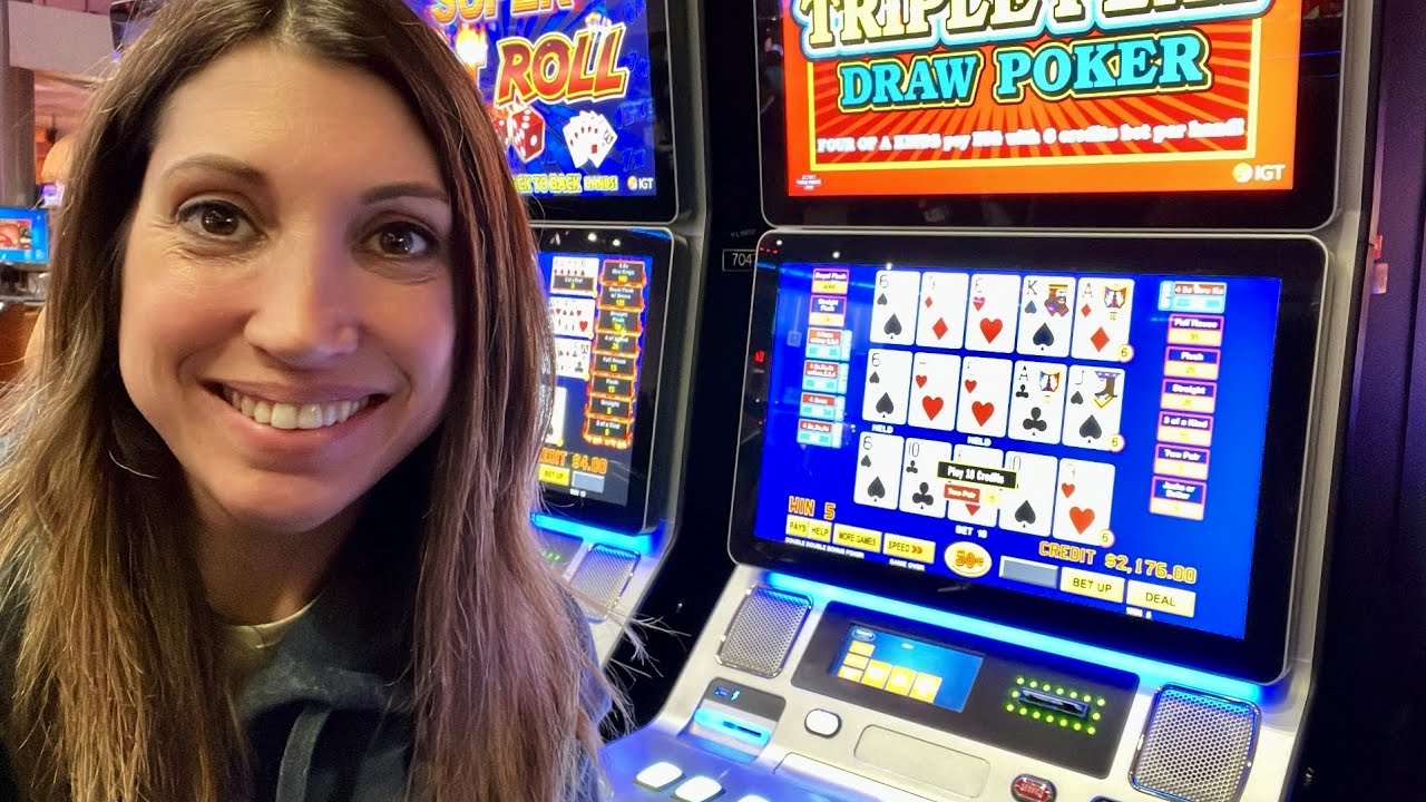 Ending Circa with a JACKPOT on Video Poker with @Action Video Poker