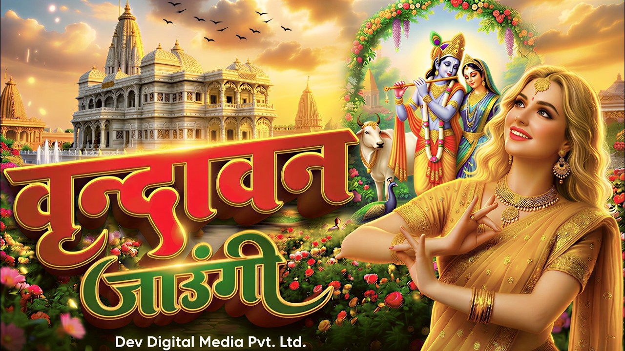 Vrindavan Jaungi | वृन्दावन जाउंगी | मेरे उठे विरह में पीर | Krishna Bhajan 2026 | #krishna #radhe