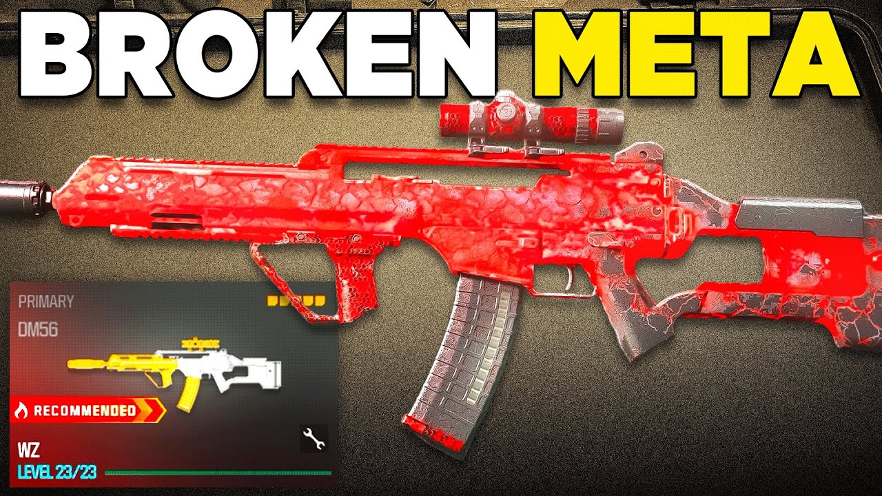 *NEW* DMR META is BREAKING Warzone 3!😳 (DM56 Loadout MW3 Warzone)