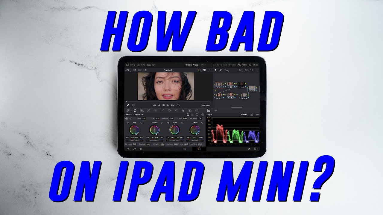 Can You Run Davinci Resolve On An iPad Mini?