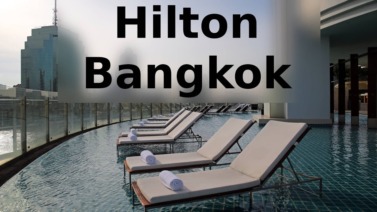 Millennium Hilton Bangkok - King Executive Room - Pool - 360 Rooftop