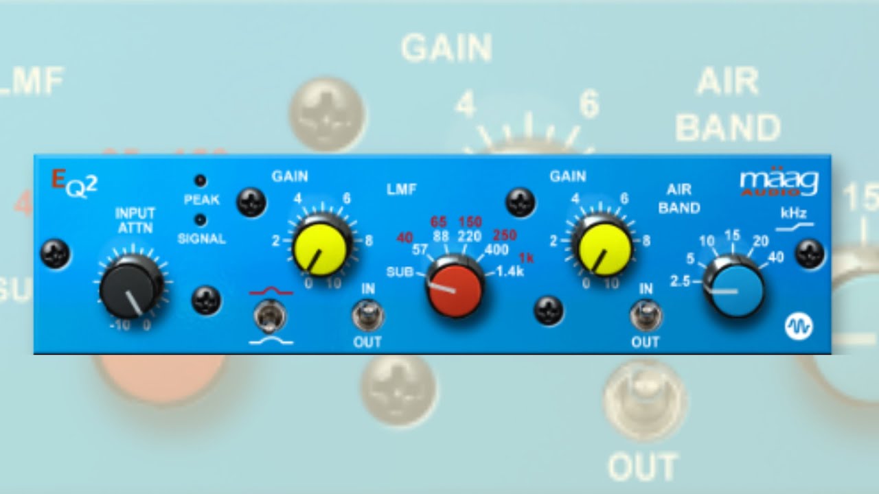 How To Use M&auml;ag Audio EQ2
