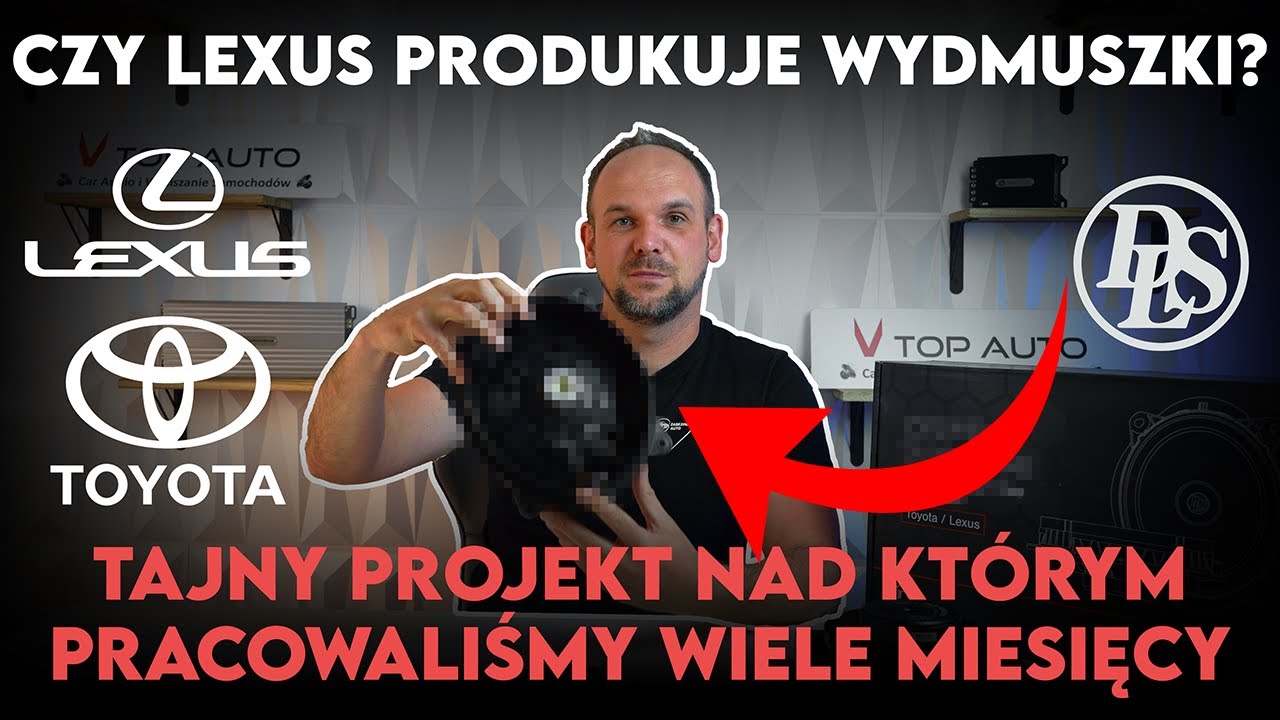 Twoja Toyota Lexus MOŻE brzmieć GENIALNIE! Zobacz jak to zrobić | Głośniki DLS CRPP-TOW.894
