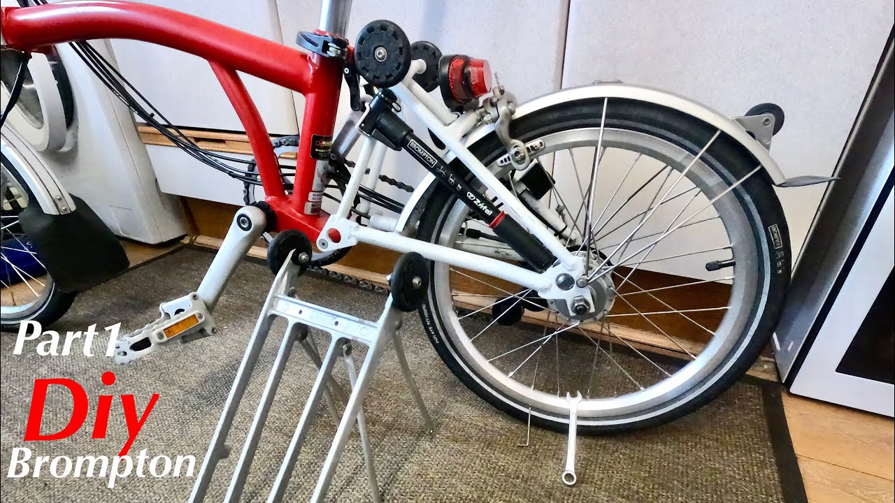 The easy way to install Brompton rack without taking the wheel and mudguard off.