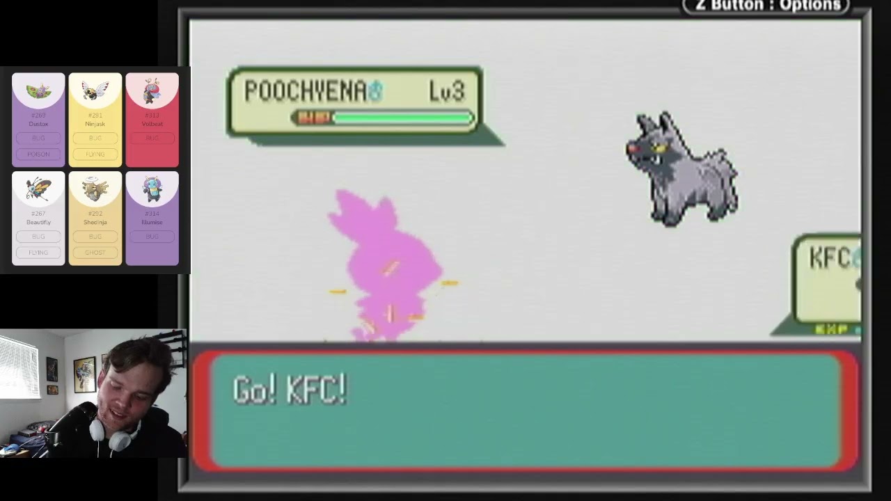 Pokémon Emerald BUG ONLY RUN! VOD 1