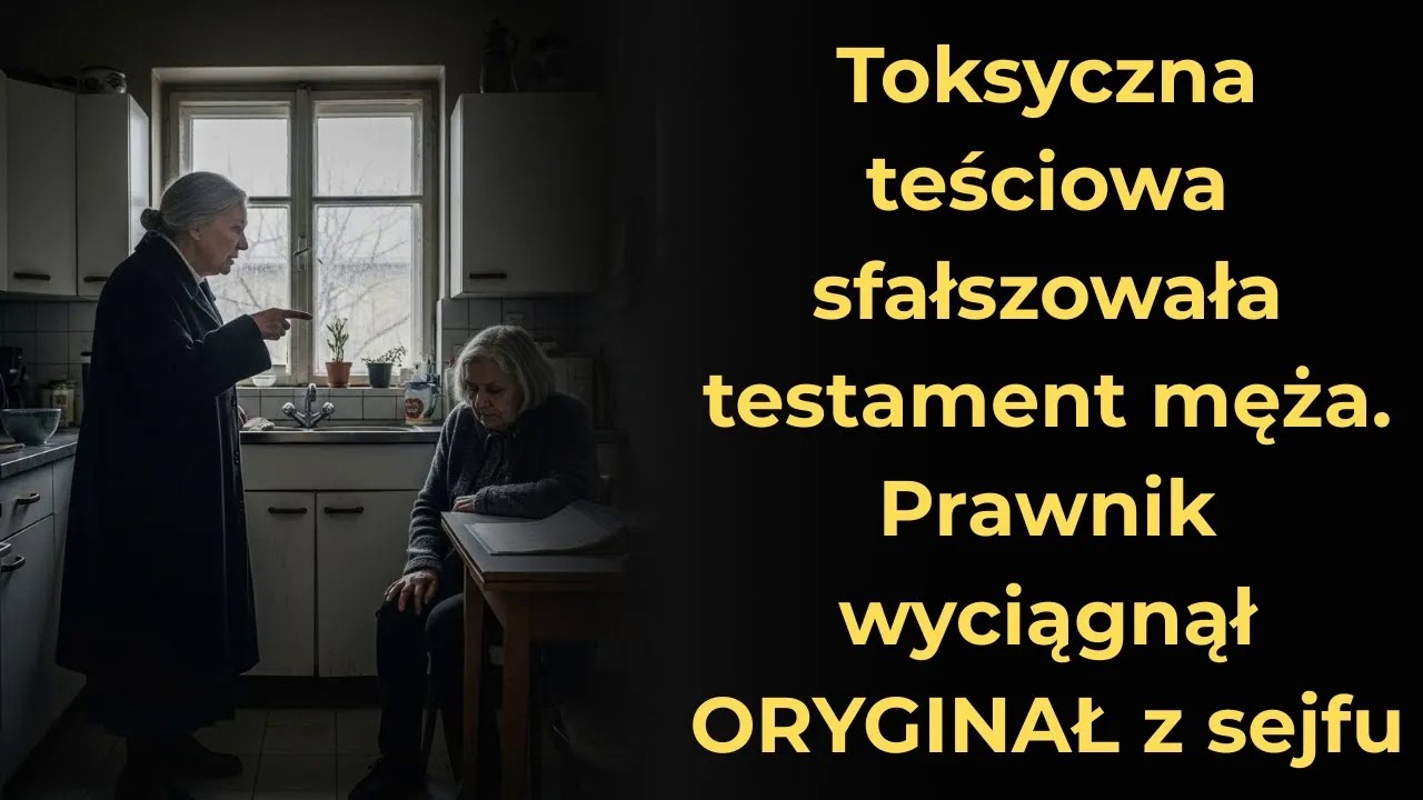 CHCIWA Teściowa Wyrzuciła Mnie. Nie Wiedziała, Że MĄŻ JĄ WYDZIEDZICZYŁ