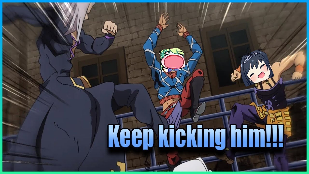 Kronii and Fauna kick the s*** out of a poor old man 【Hololive】