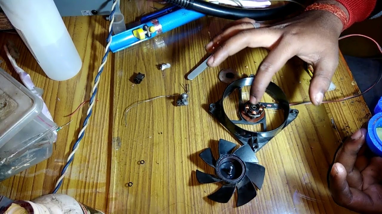 how to repair cpu fan in hindi