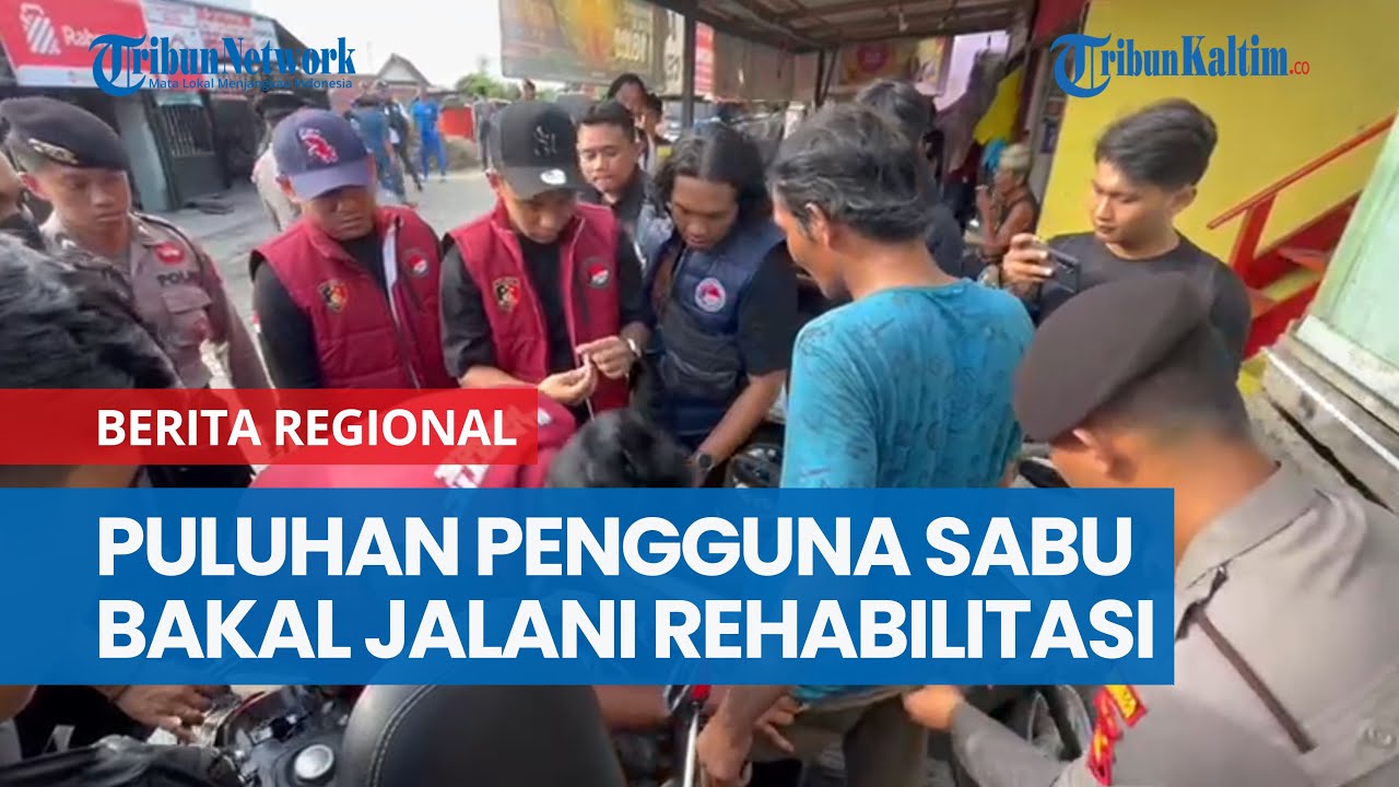 Pasca Digerebek di Gunung Bugis Balikpapan, Puluhan Pengguna Sabu Bakal Jalani Rehabilitasi